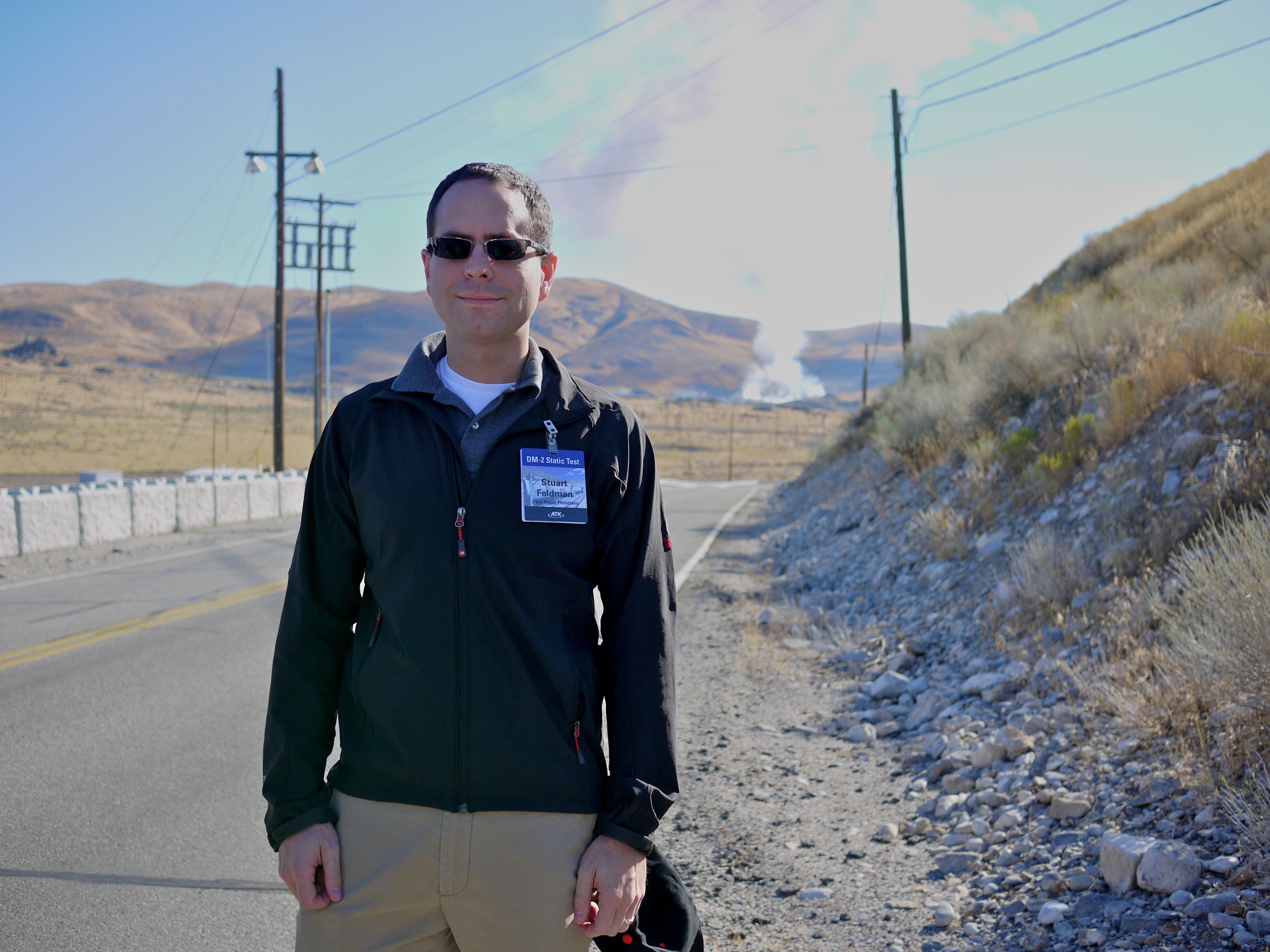 At the Ares Design Motor 2 Test Firing in August 2010