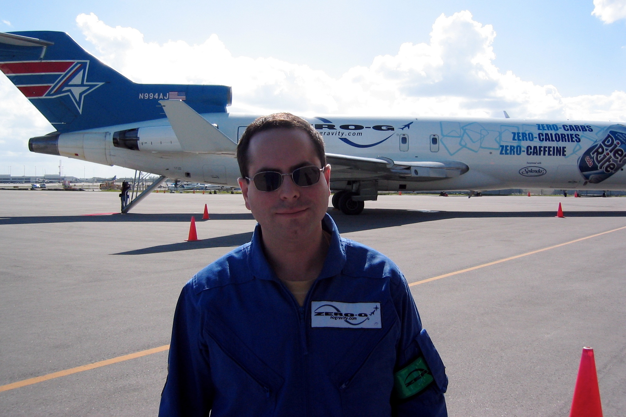 On the tarmac. October 2004