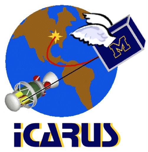 Icarus Logo. Designed by Stuart Feldman