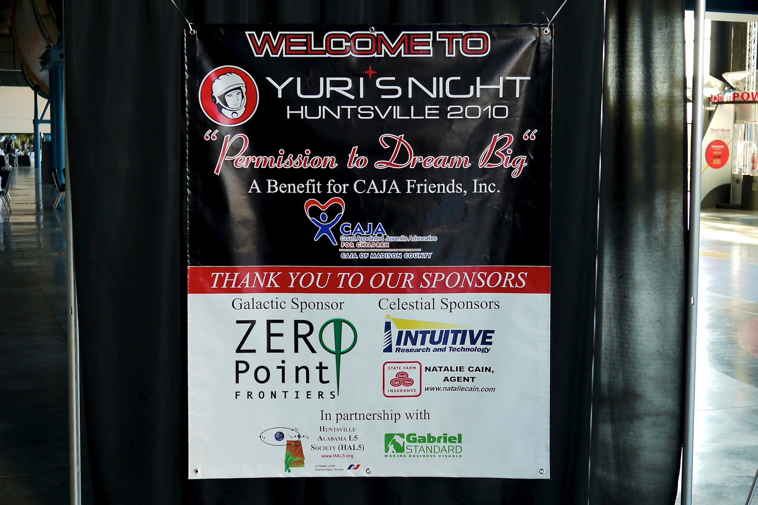 ZPFC was a signature sponsor of Yuri's Night Huntsville in 2010 and 2011