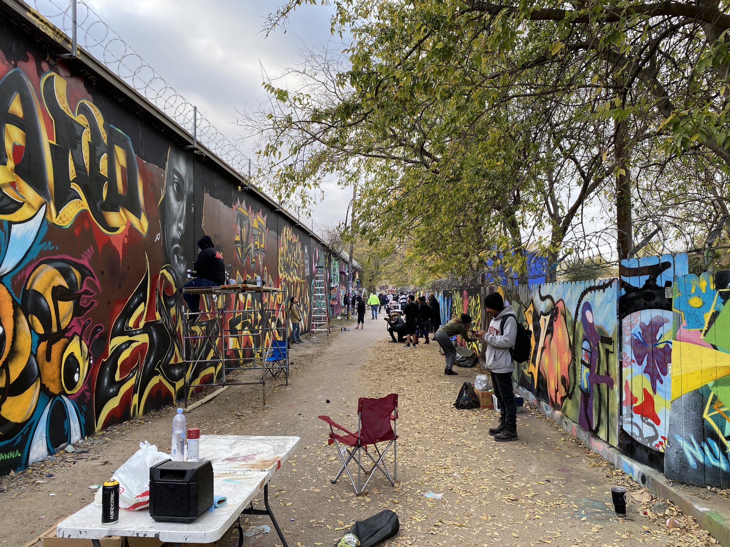Dallas Graffiti - Go Paint Day 2020 - The Fabrication Yard - 42.JPG