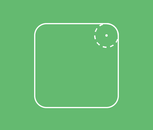 Do make sure that your corners form a perfect quarter circle 