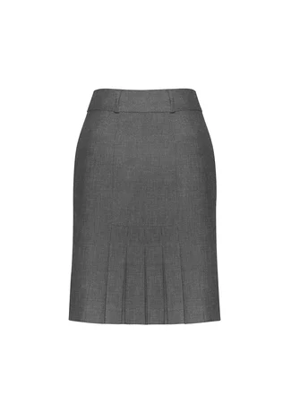 20316 feature pleat skirt $79.70 63% polyester 3% viscose 4% elastane grey SIZES : 4 6 8 10 12 14 16 18 20 22 24 26