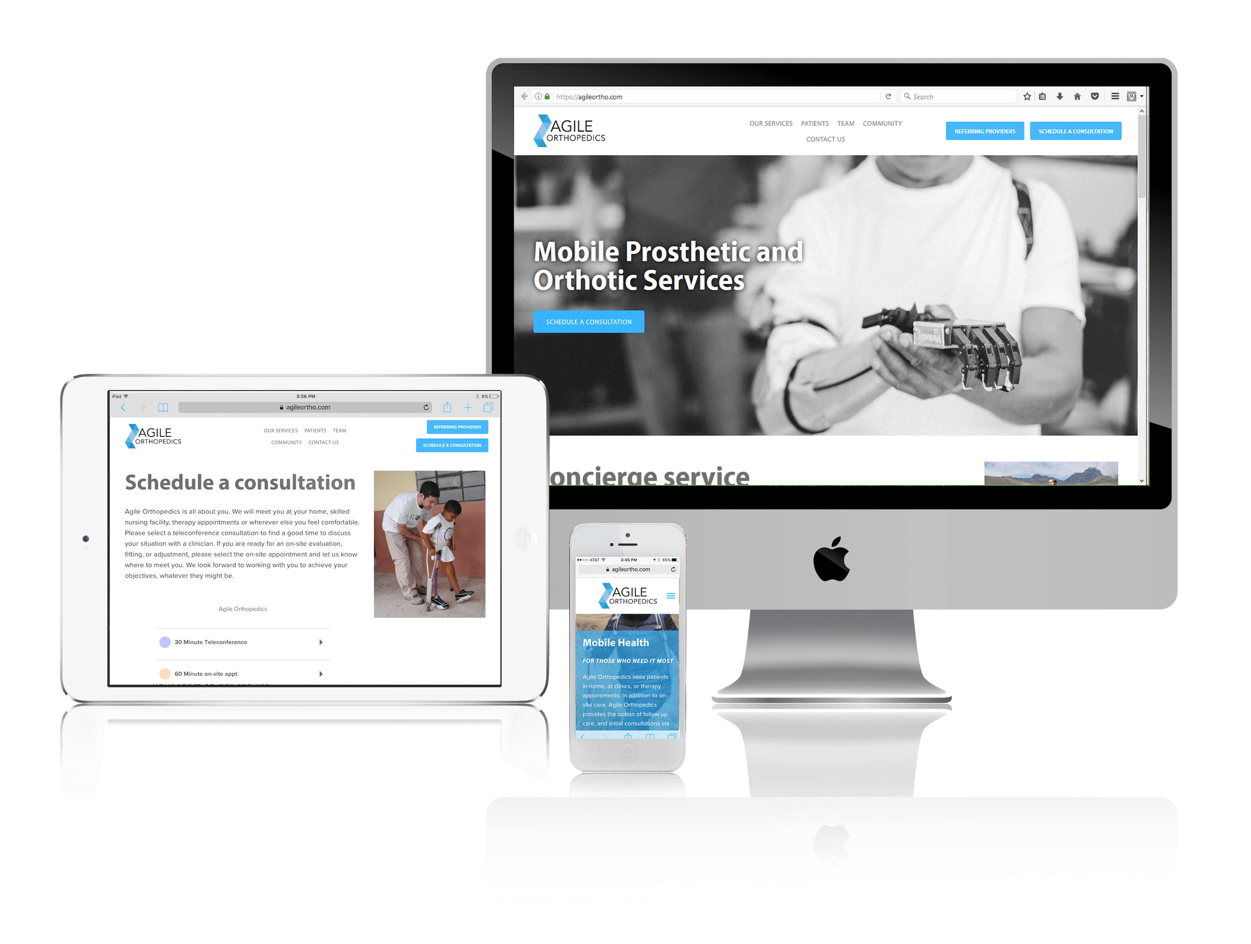 Squarespace for Orthopedics