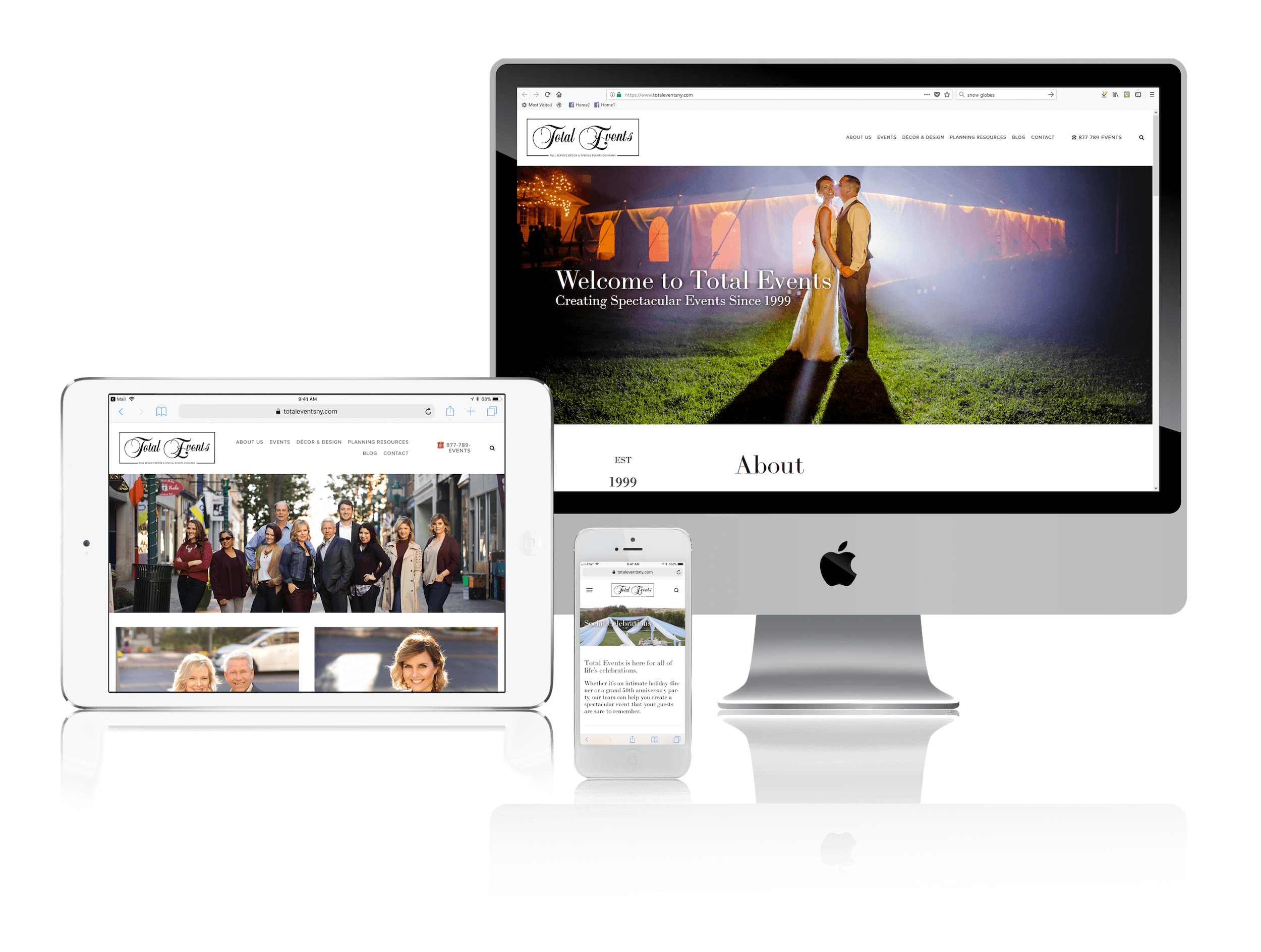 Squarespace for New York Event Planners