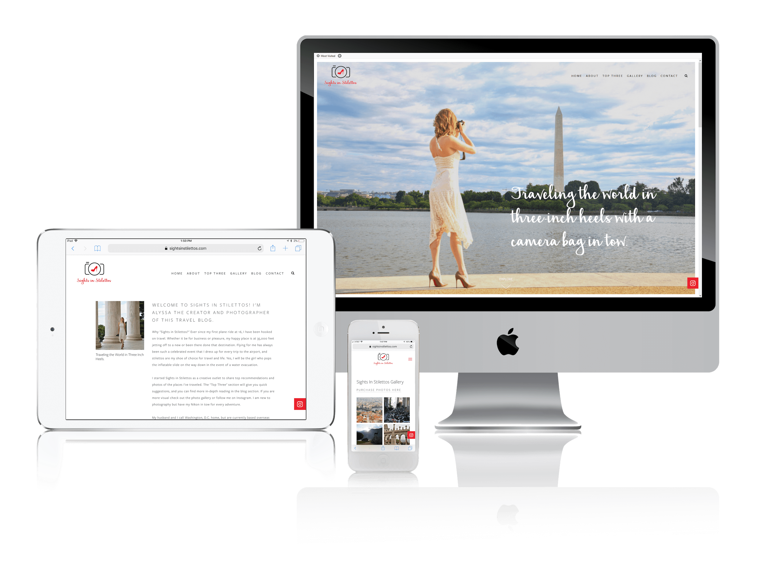 Squarespace for Travel Bloggers
