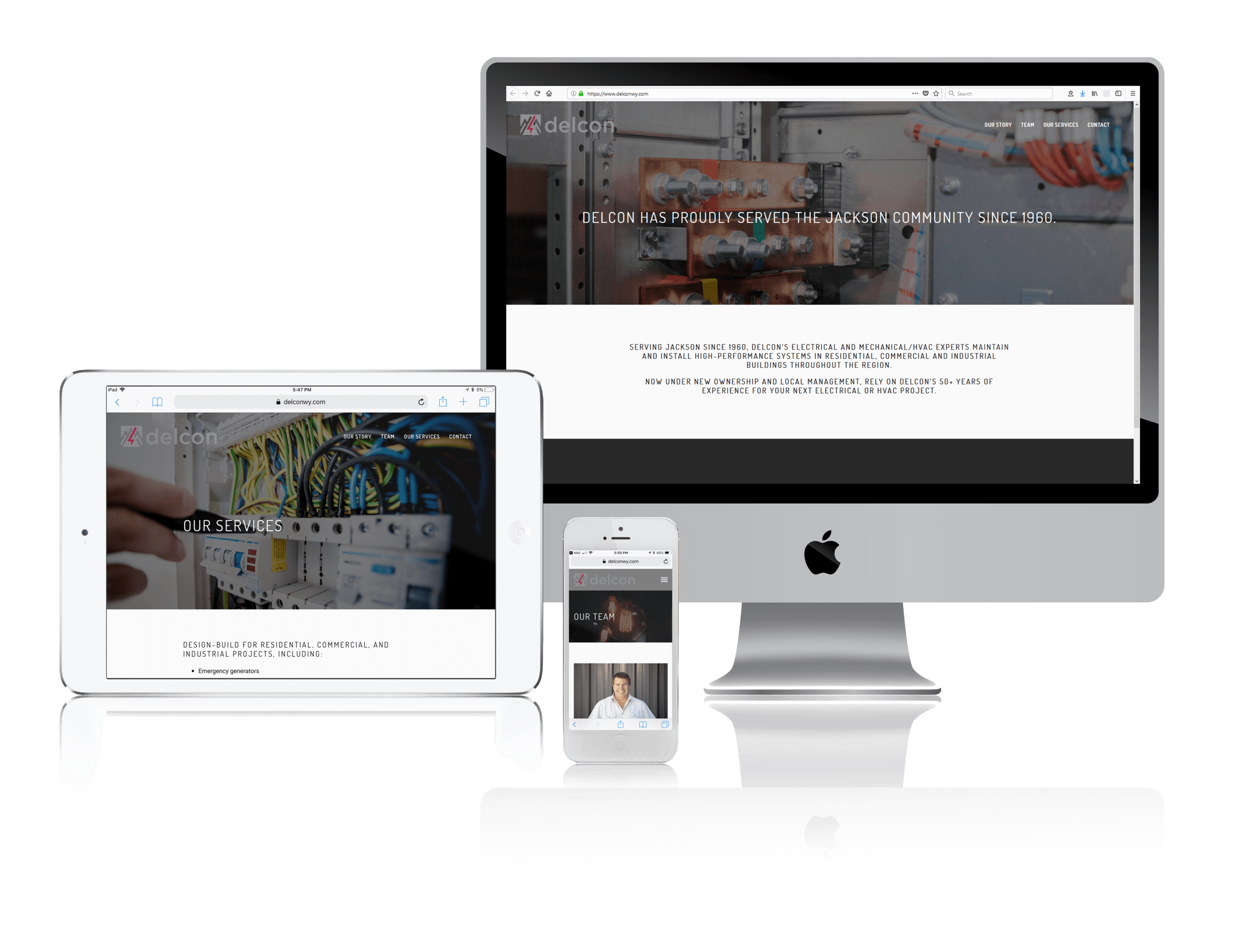 Squarespace for Electrical and Mechanical Service Provider Websites