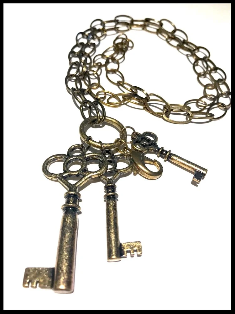 2. For the mom who always misplaces her work ID --if she's constantly losing her work ID and doesn't like the look of an ugly lanyard, check out all the beautiful hand-made ID necklaces we have on H*O*T.