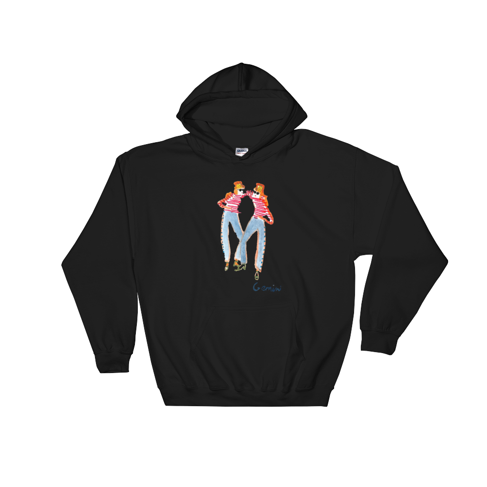 Unisex Hoodie Sweatshirt Gemini House Of Terrance