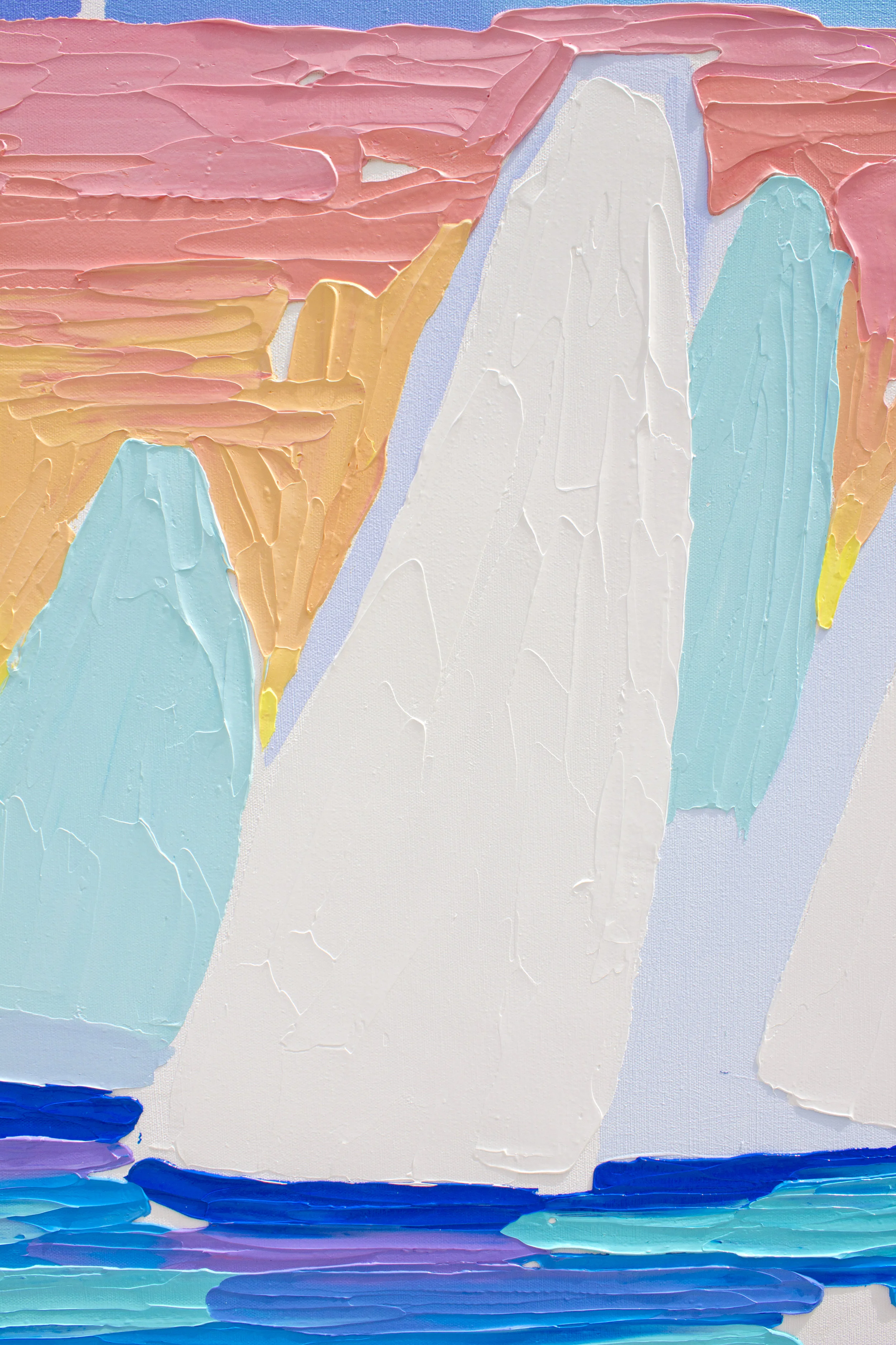 "Under Color Way 1" Detail SOLD