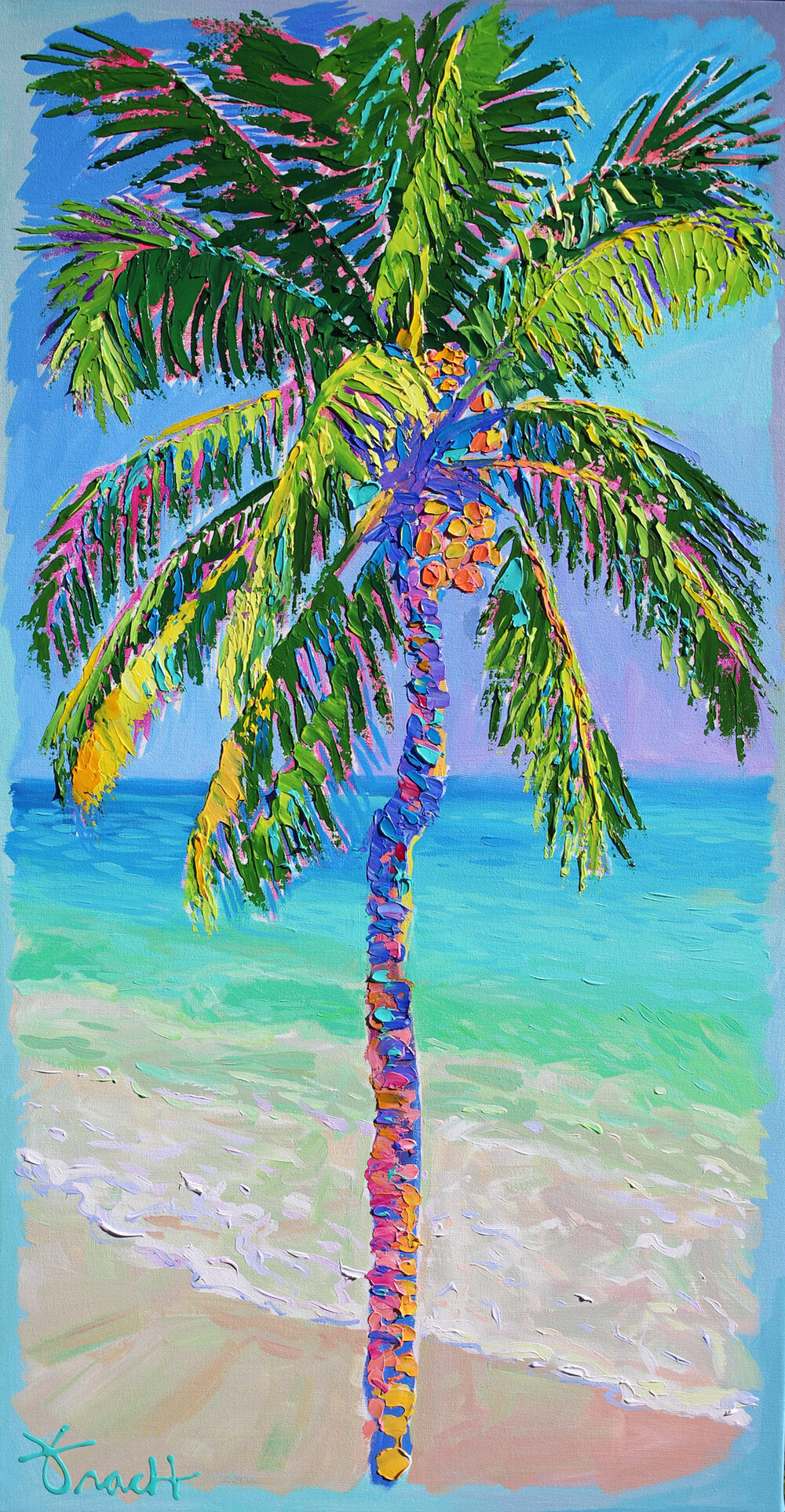 Nipitshop Patches Beautiful Coconut Palm Tree Island Summer Beach