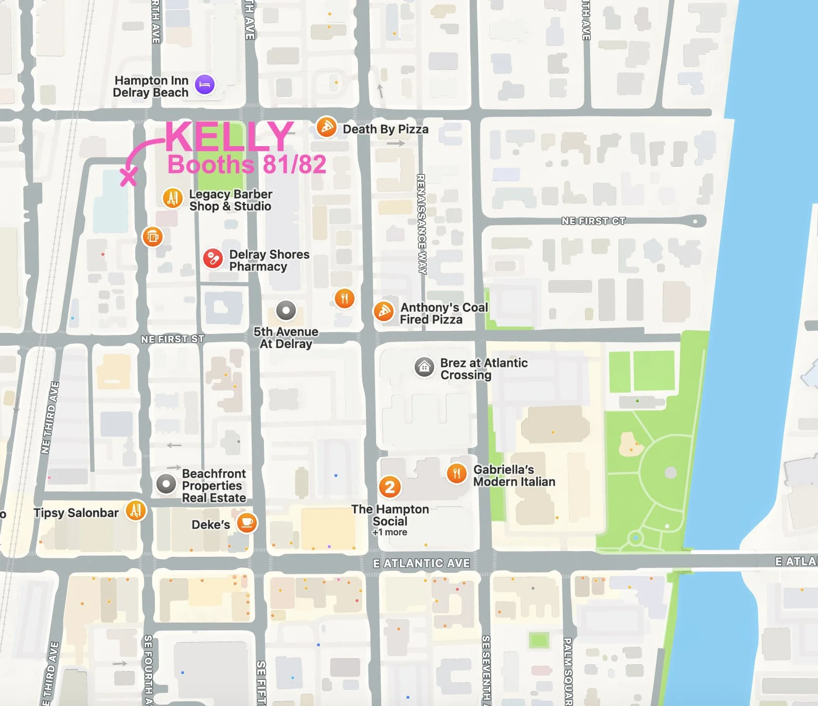 Downtown Delray Beach Art Festival 12/6-12/7 Booths 81/82