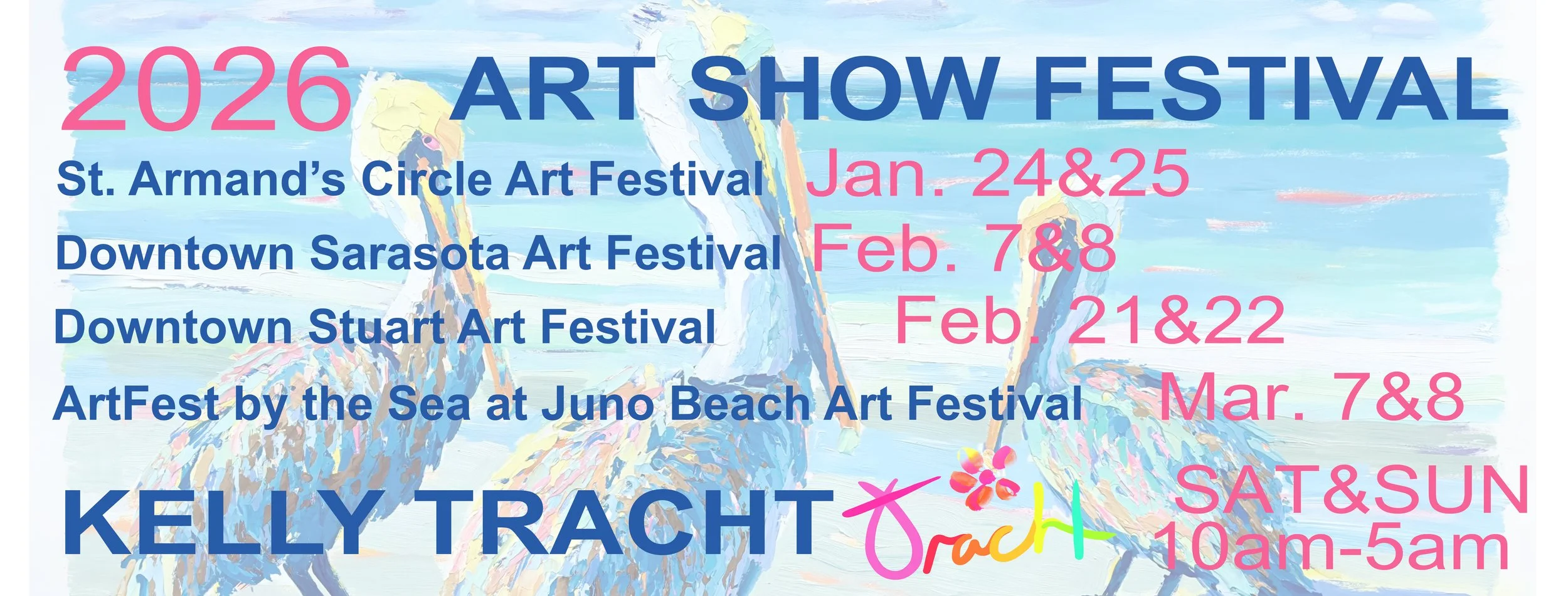 2026 Winter Art Show Schedule