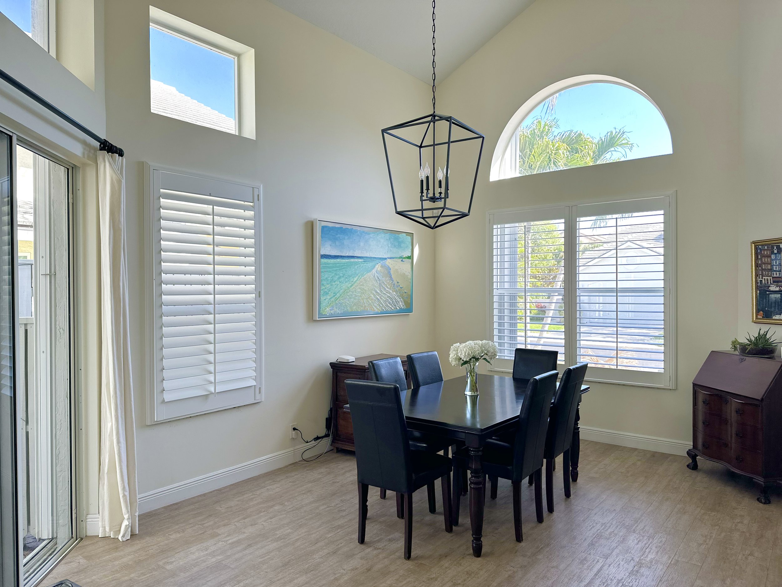 38x62 ORIGINAL Acrylic on Canvas, Framed,  "Crystal Sea Beach"