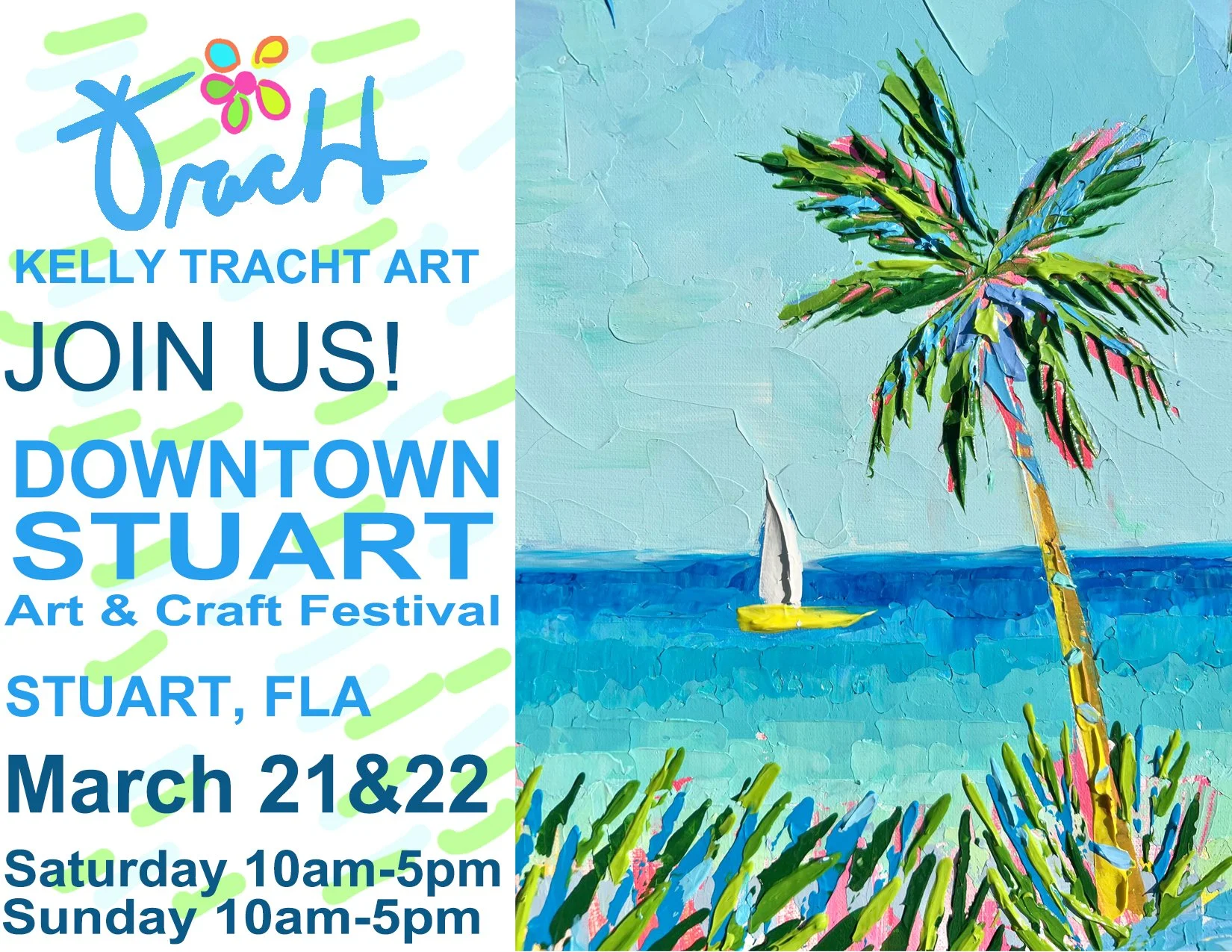 DOWNTOWN STUART Art & Craft Festival March 21&22 2026