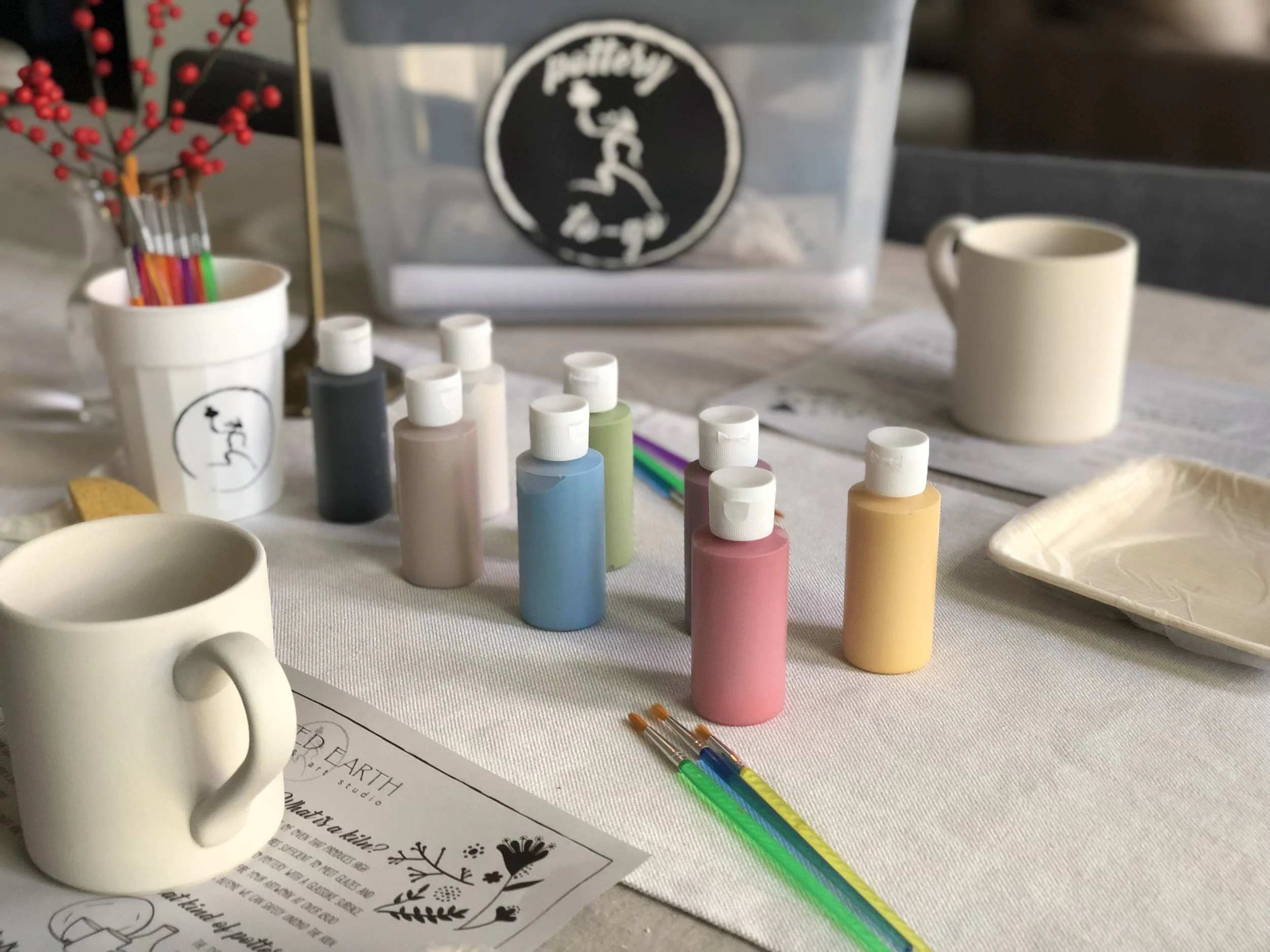 PAINTED EARTH Pottery & Art Studio