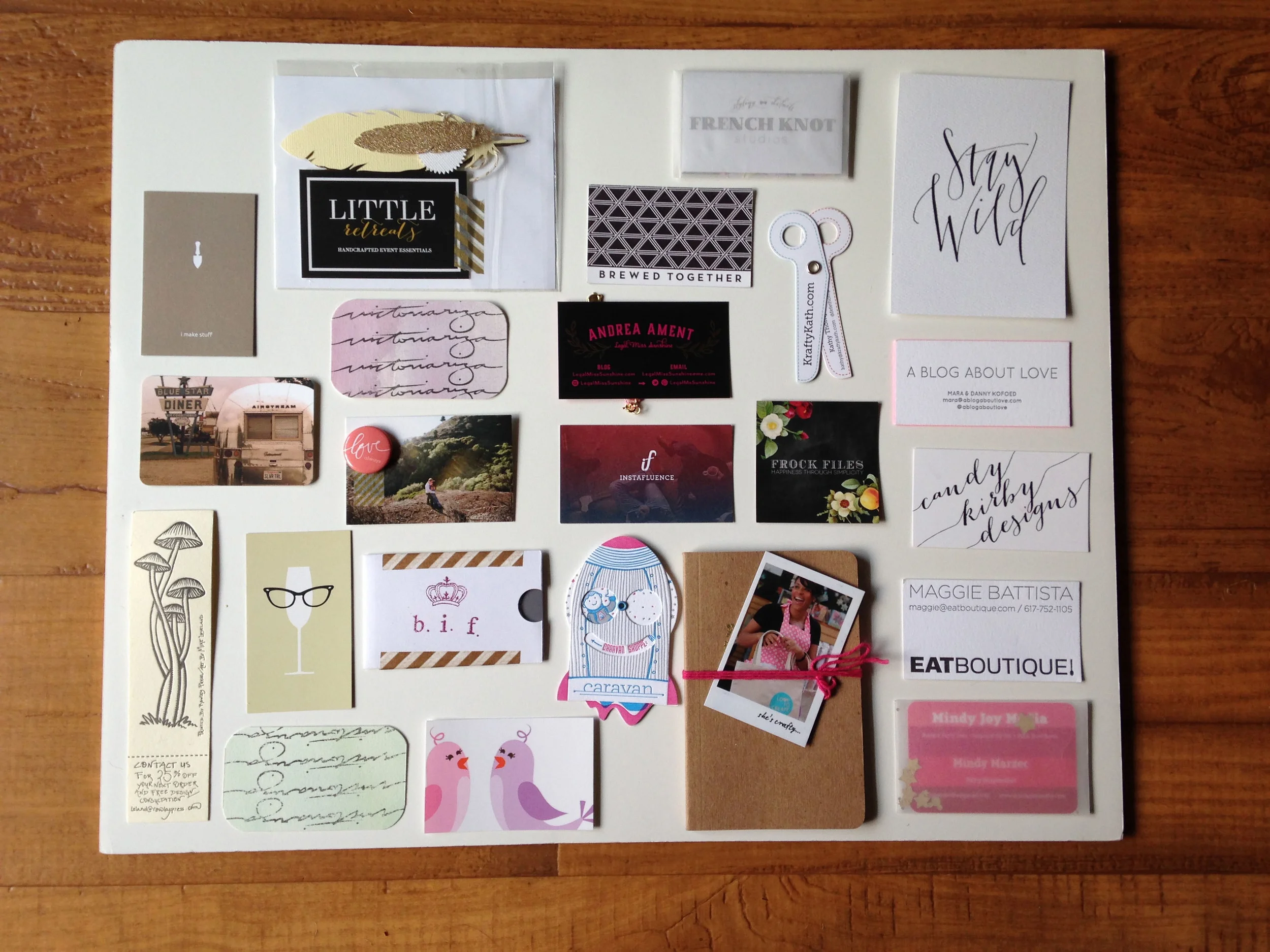 Neutral and Pink Toned Cards