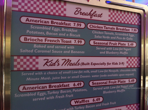 P rivate breakfast at Flo's V8 Cafe