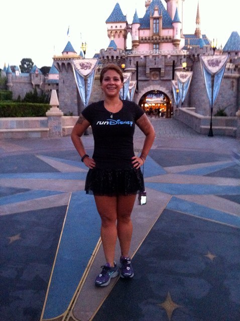 T he happiest I've ever been at Disneyland. Loving every second! Thank you runDisney! 