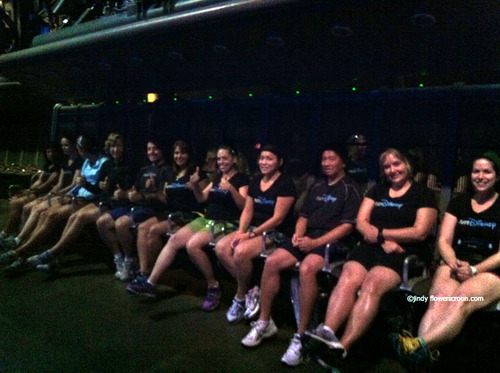 G roup photo on Soarin' over California