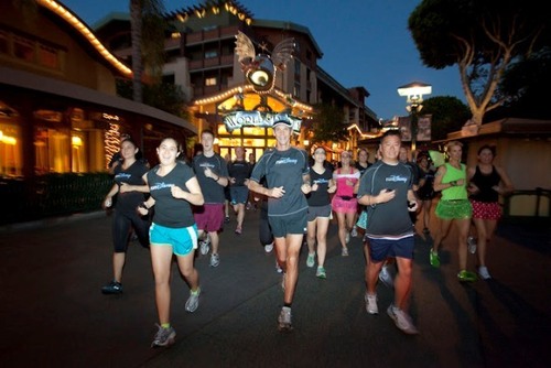 R unning thru DTD. I am on the right behind Team Sparkle's Tink.