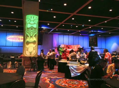 Trading and snack area
