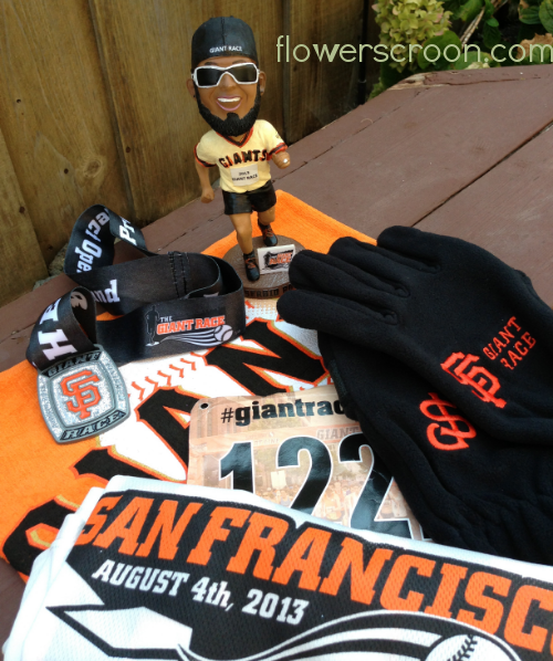 Medal, bobble head, bib, rally rag, shirt, gloves