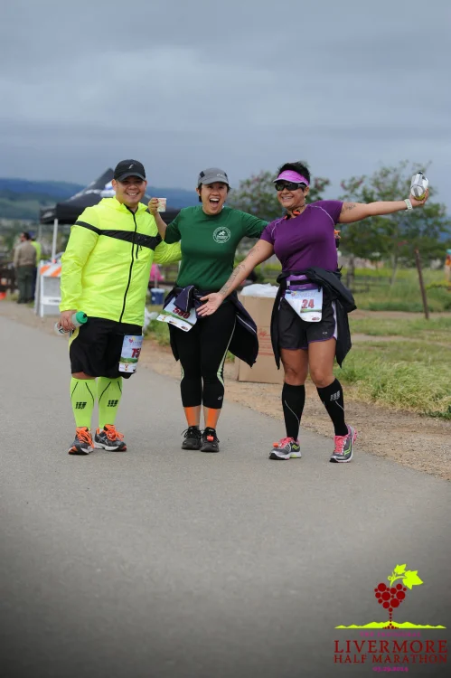 Running with friends