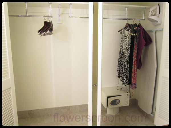 Very large closet
