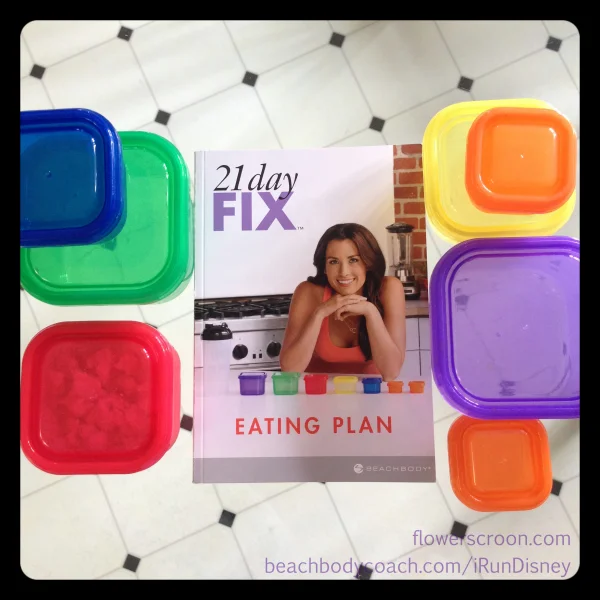Read the book, fill the containers. Eat. Workout. Simple!