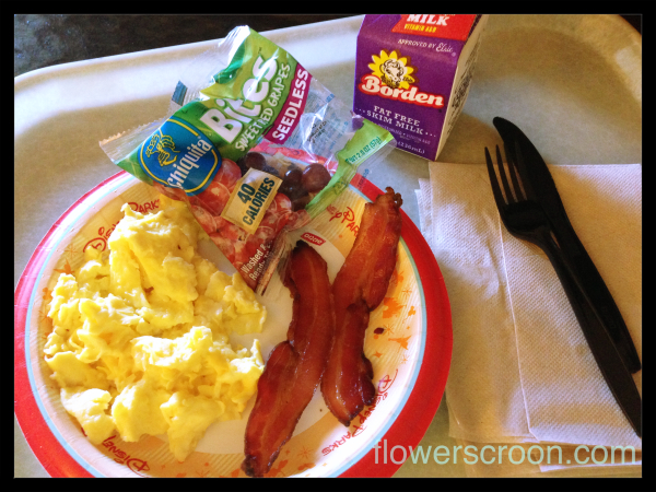 my daily breakfast plate at The Mara