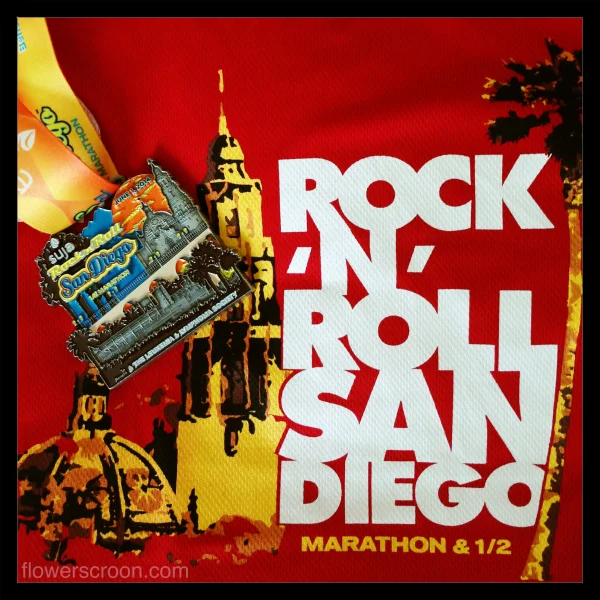 Medal and finisher tee