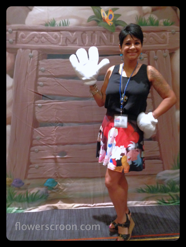 My best attempt at a Minnie wave