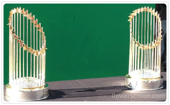 SF Giants World Series Trophies