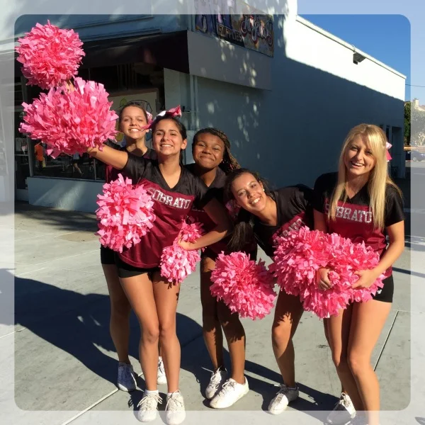 Ann Sobrato High School Cheer Team