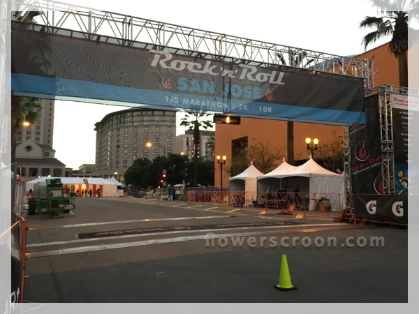Finish Line at Dawn