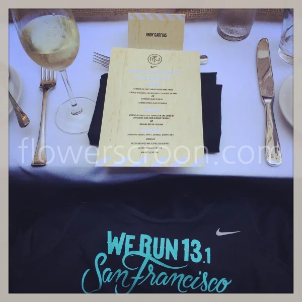 Place setting at the Dirty Habit