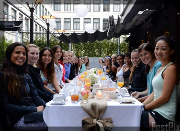 Brunch, mimosas, smiles