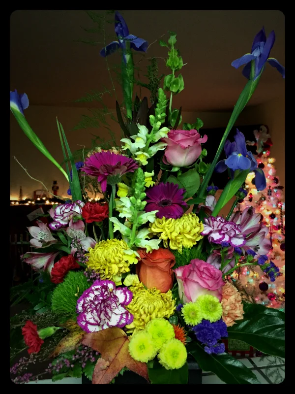 Flowers from my teammates