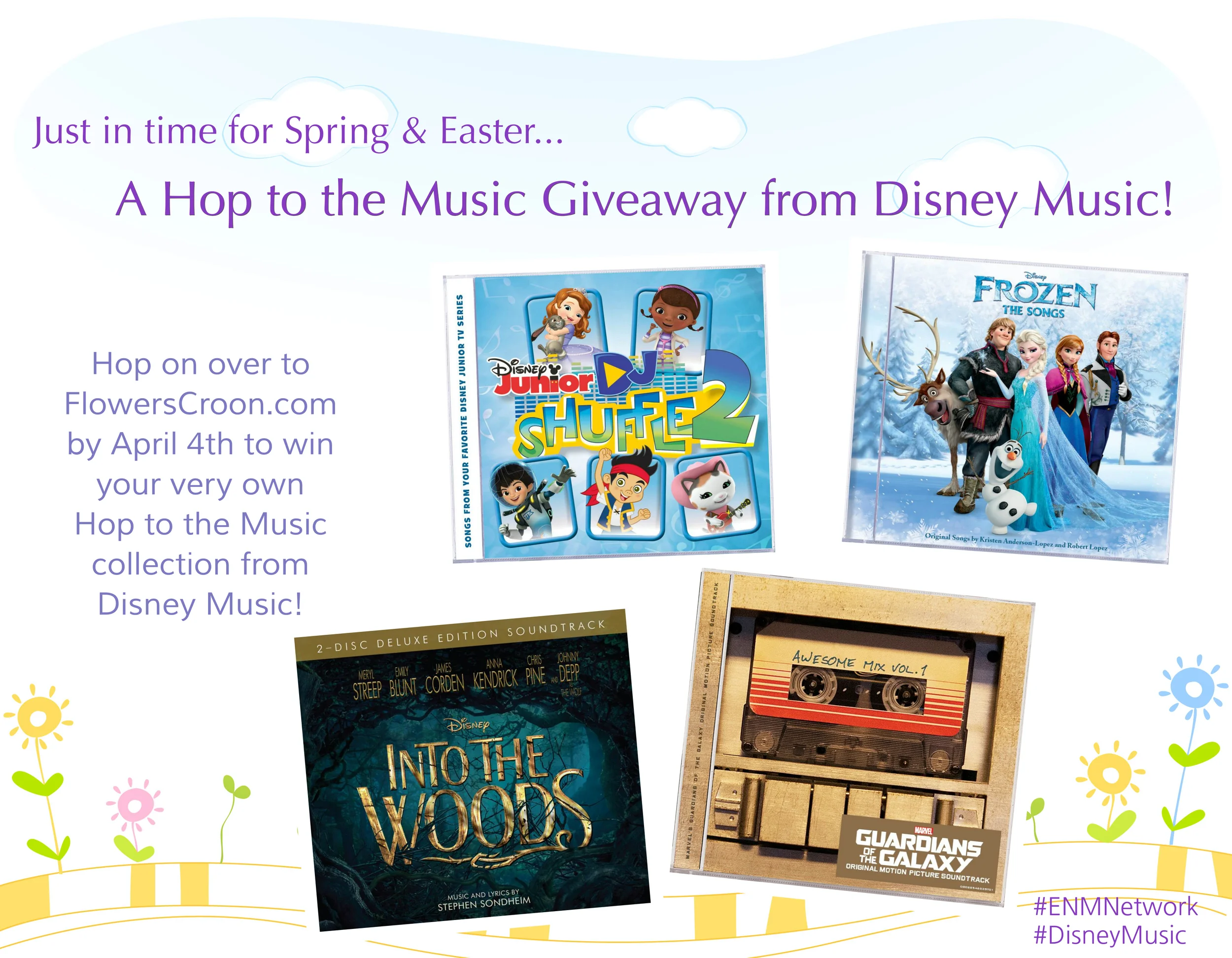 I received the Hop To The Music pack as a member of the Entertainment New Media Network. No further compensation was received and all opinions are my own. This post may also contain affiliate links.