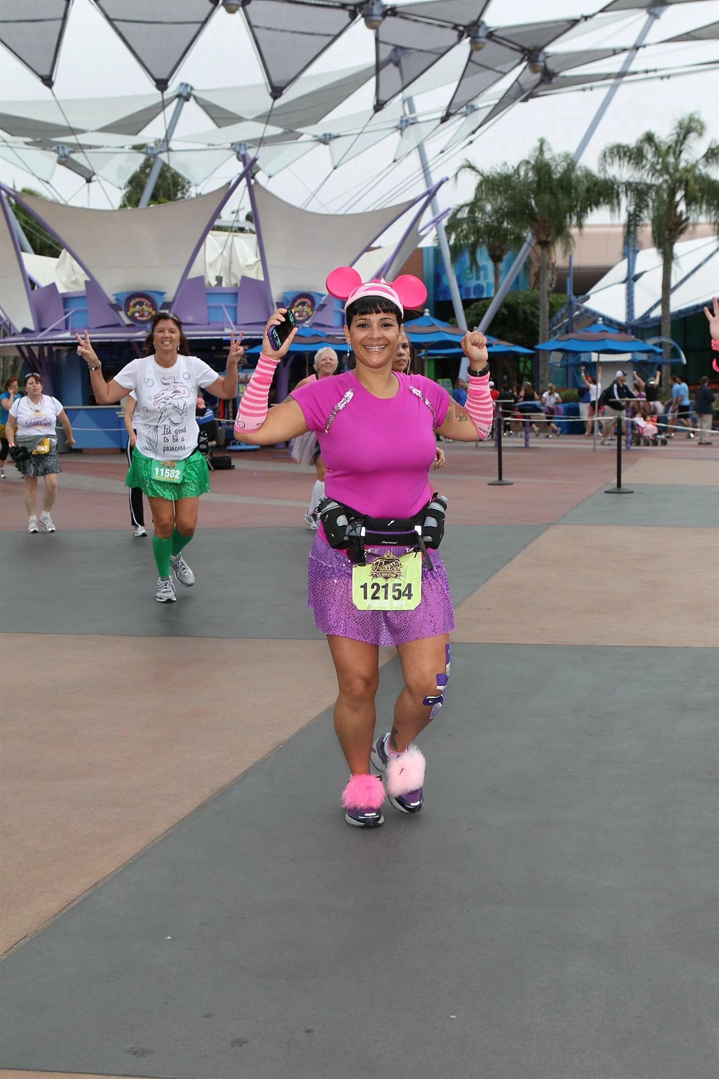 2012 Princess Half Marathon Cheshire Cat Costume