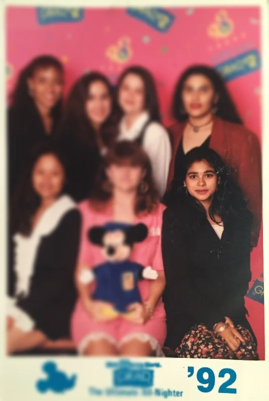 Grad Nite 1992. I blurred out my friends just in case they didn't want to go public with this classic.