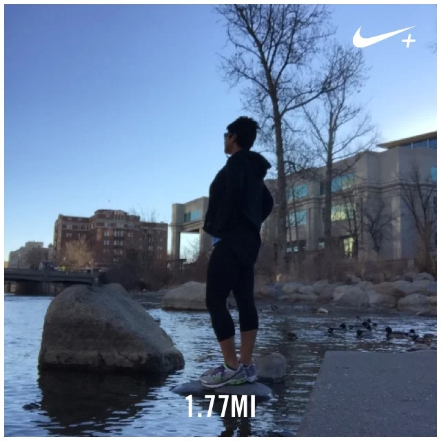 I love to run early, and in new cities or new paths in my neighborhood