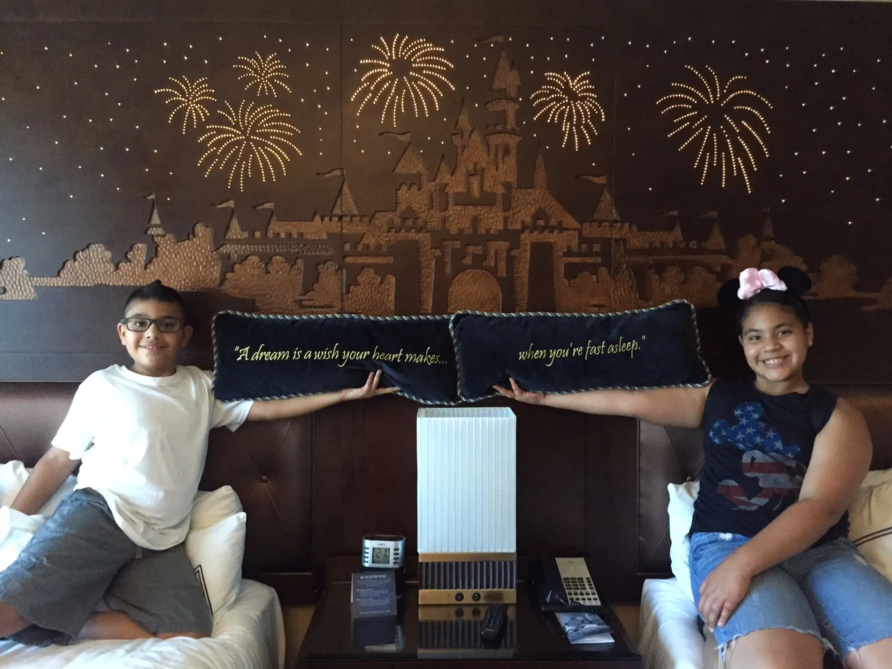 The headboard fireworks display was a favorite.