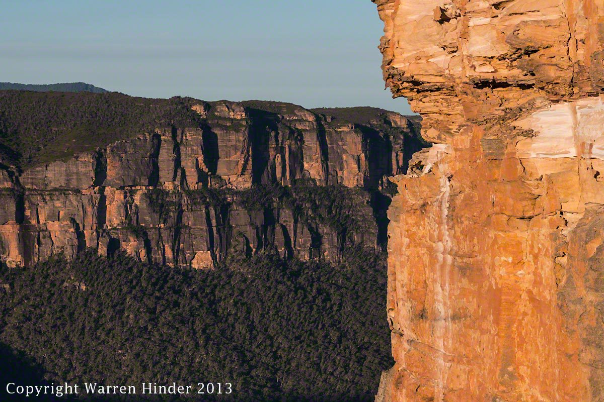 Sunset Grose Valley Looking East