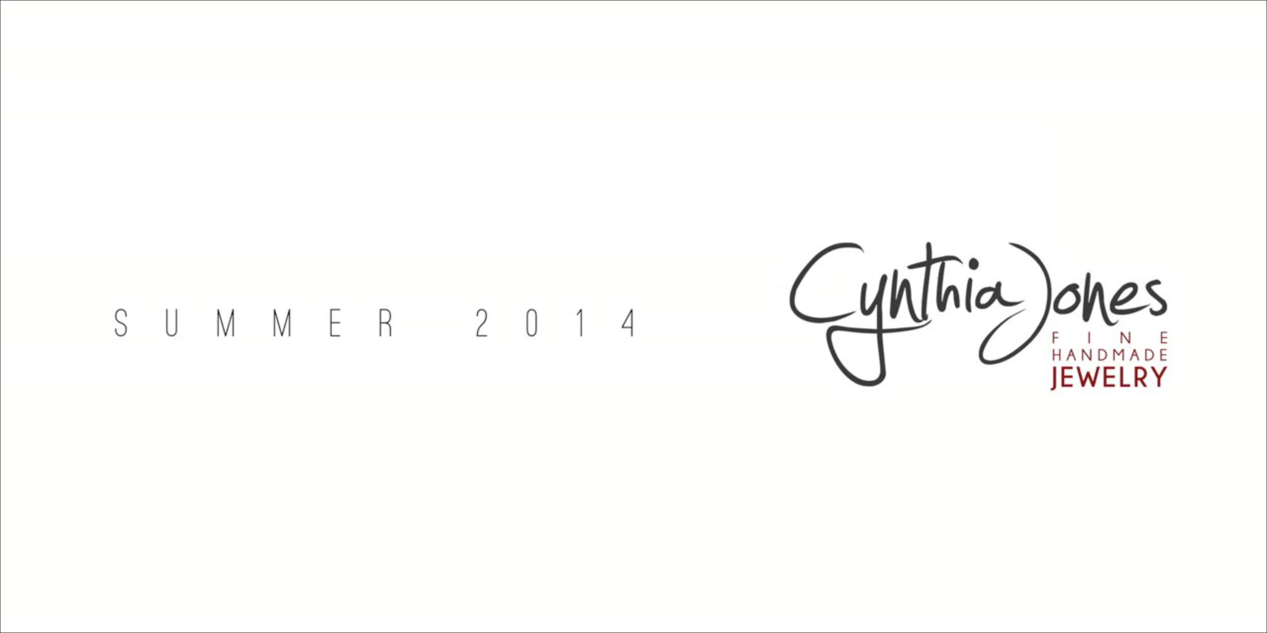 Cynthia Jones Jewelry Summer 2014 Lookbook