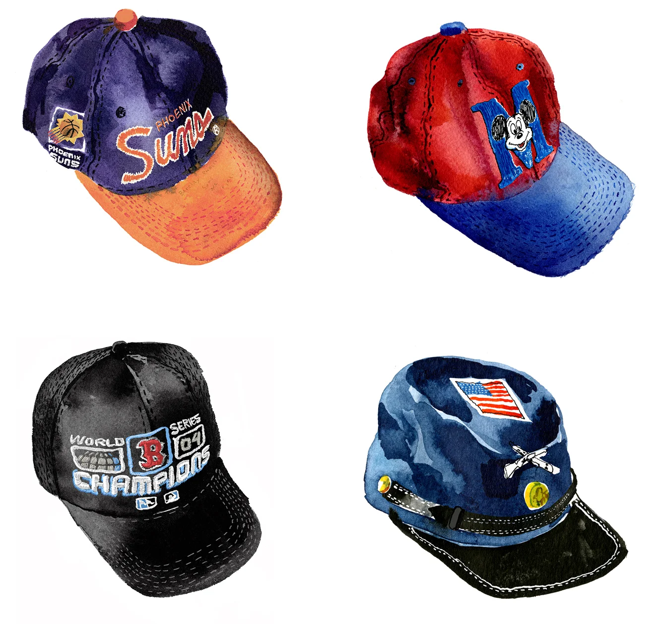March Caps / AD Barclay Douglas