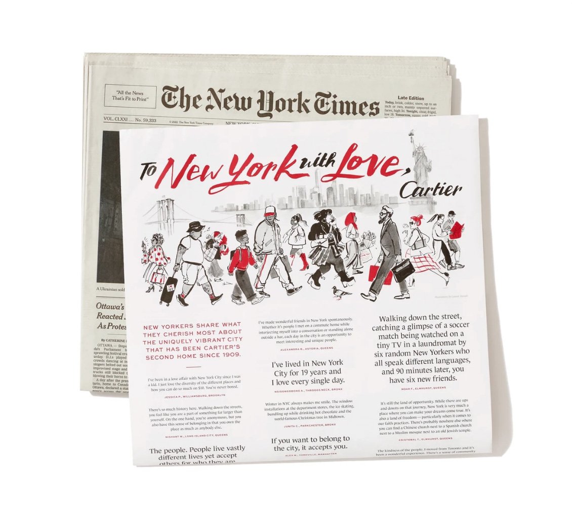 Cartier x The New York Times