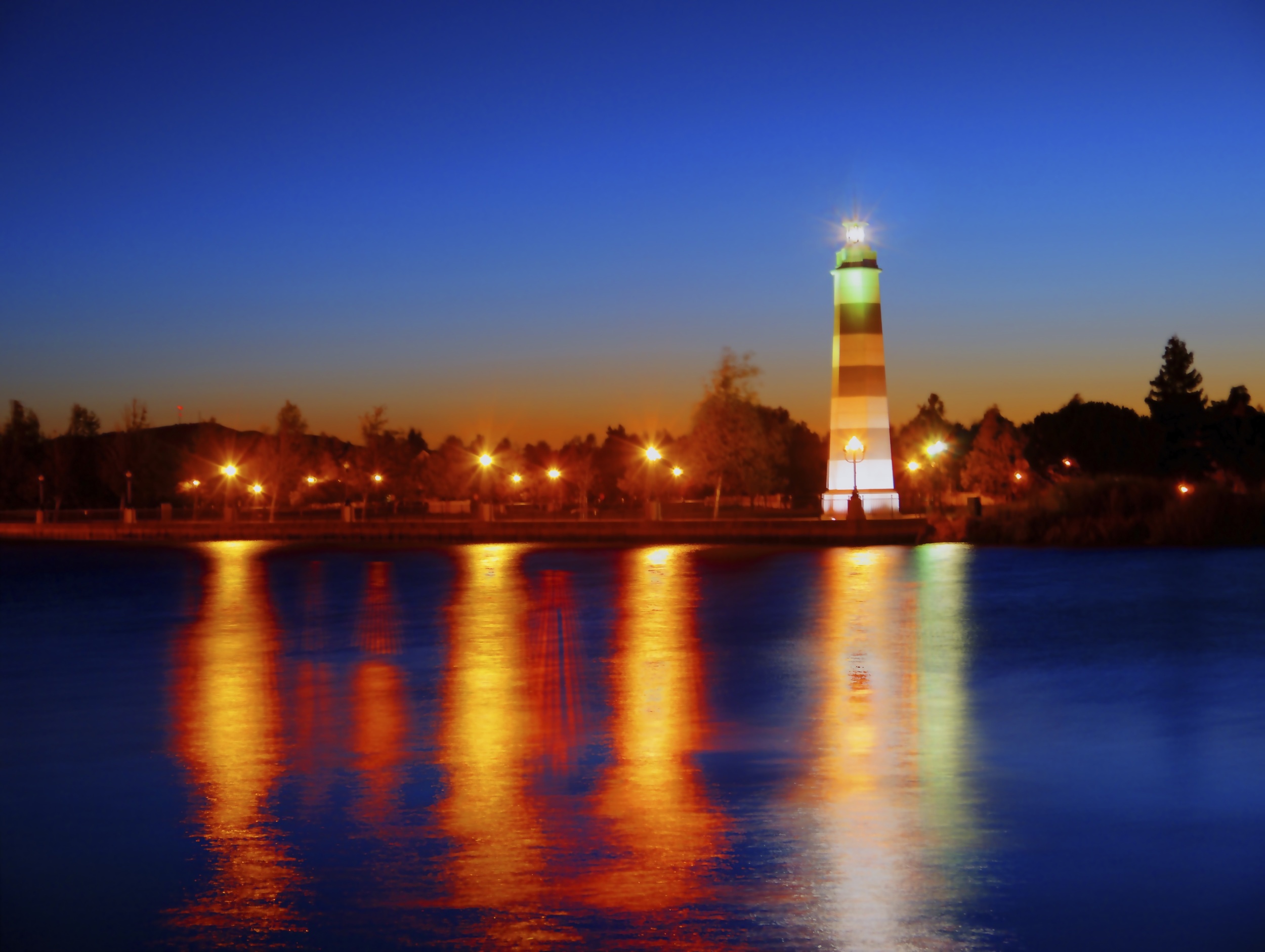 Suisun Lighthouse at Dawn