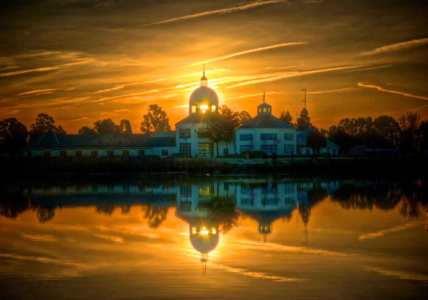 Suisun City Hall Sunrise